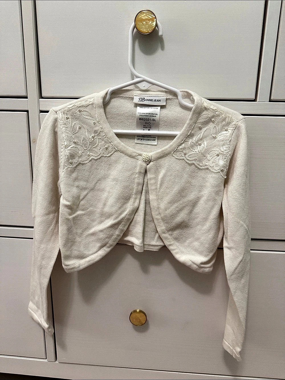 Bonnie Jean Girls' Cotton Bolero